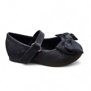 Black Toddler Flats